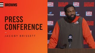 Jacoby Brissett Postgame Press Conference vs Patriots  Press Conference [upl. by Puglia]