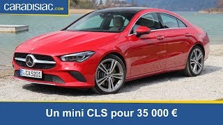 Essai  Mercedes CLA  un goût de luxe pour 35 000 € [upl. by Dnarud711]