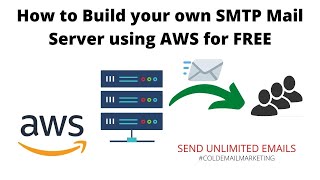 How to Build your own SMTP Mail Server using AWS for FREE with 1010 Sending Score Send Bulk Emails [upl. by Lesly]