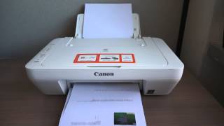 Les Numériques  la Canon MG2550 en impression [upl. by Calvert]