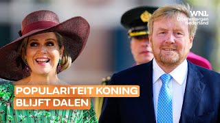 Populariteit koning WillemAlexander blijft dalen Daar wordt met een korrel zout naar gekeken [upl. by Faubion]