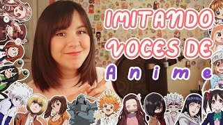 Imitando voces de anime ⭐ [upl. by Ennasil]