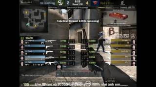 VietNamese Faze vs SK Gaming  ELEAGUE Major 2017 [upl. by Elbert]