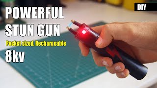 Make a POWERFUL Stun Gun for Self Defense  DIY [upl. by Corissa]