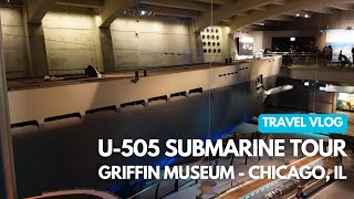 Explore the U505 Submarine A WWII Time Capsule in Chicagos Museum of Science and Industry [upl. by Yknip]