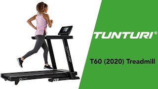 Tunturi Performance T60 2020 Treadmill EN  Tunturi Fitness [upl. by Nnylatsyrc]