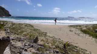 Elfi amp Sonja at wonderful wild Hope Bay in Bequia [upl. by Corrianne327]