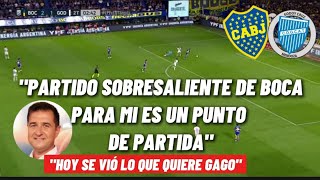 Hugo Balassone sorprendido Boca vs Godoy Cruz 41 Liga Profesional [upl. by Marena934]