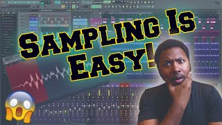 Sampling is Easy FL Studio Beginner sampling tutorial [upl. by Golter107]