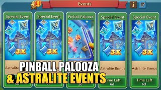 Lords mobile Pinball Palooza Event Preview And Upcoming Astralite Events [upl. by Ellak]