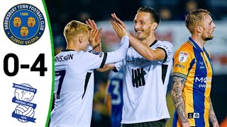 Shrewsbury vs Birmingham 04 All Goals and Extended Highlights [upl. by Carmina]