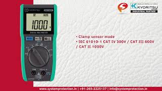 KEW 1020R  Digital Multimeter  System Protection [upl. by Eisele]