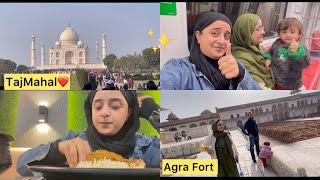 Delhi se Agra Gaye Tajmahal dekhne ♥️  3 Day 🤗  Delhi Khushbuvlogs [upl. by Anal]