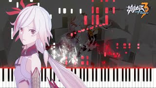 ｢Rubia｣  Honkai Impact 3 OST Piano Cover Sheet Music [upl. by Atteinotna]