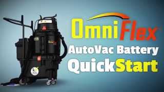 OmniFlex AutoVac Battery QuickStart [upl. by Volnay]