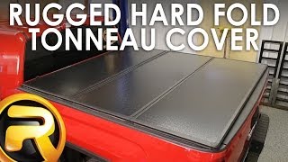 How To Install the Rugged Hard Fold Tonneau Cover [upl. by Eekaz]