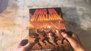 Trip down memory lane Avalon hill raid on st nazaire [upl. by Aneroc]