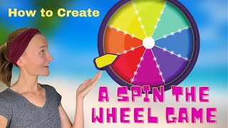 How to Create a Fun Spin the Wheel Game for your Online Lesson [upl. by Enaed]