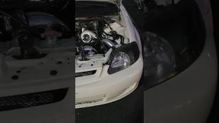 Modified Ek Honda Civic hatch with turbo k swap [upl. by Ahsied]