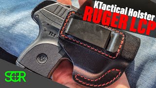 Carry the Ruger LCP with the KTactical Leather CC Holster [upl. by Rosaleen482]