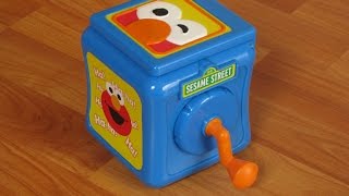 Sesame Street Elmo Jack in the Box Toy [upl. by Hoeve550]