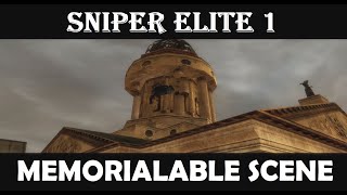 SNIPER ELITE 1 MEMORIALABLE VIDEO SCENE [upl. by Ahsina]