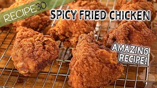 Spicy Fried chicken better than KFC [upl. by Kalvin]