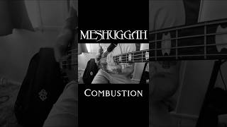 Meshuggah  Combustion Bass Cover bassplayeruniverse music cover bassist slapbass musician [upl. by Mcknight342]