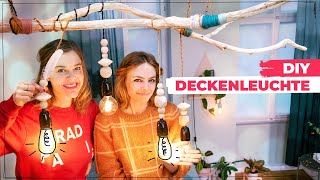 Es werde Licht DIY Deckenleuchte [upl. by Bandler]