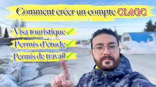 Comment créer un compte CléGC خطوة بخطوة [upl. by Nilyac]