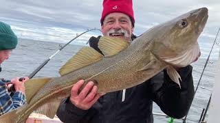 Sea Fishing Cod and Coalfish  EFSA Iceland Olafsvik [upl. by Ralfston]