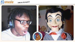 CREEPY DOLL HACKING on OMEGLE [upl. by Reivad]