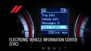 2016 Dodge Grand Caravan  Electronic Vehicle Information Center EVIC [upl. by Kaylee]