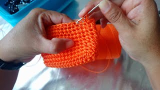 Monedero Tejido a Crochet en Medio Punto Doble [upl. by Setsero]