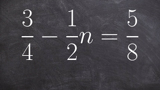 How to solve an equation with fractions of a two step equation [upl. by Roderigo]