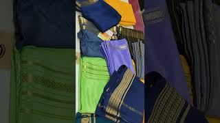 KSIC pure Mysore silk sarees in Bangalore [upl. by Nosnev]