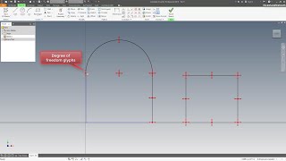 Creating Fully Constrained Sketch  Dimension Tool  Autodesk Inventor Tutorial [upl. by Russell950]