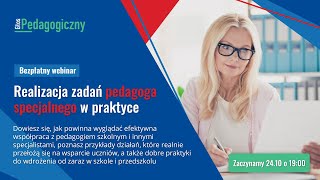 Realizacja zadań pedagoga specjalnego w praktyce [upl. by Giana]