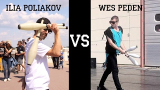 WES PEDEN vs ILIA POLIAKOV  Jolleyball on the Stage [upl. by Frodeen]