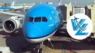 KLM Boeing 787 Dreamliner Economy Comfort review [upl. by Tegdirb]