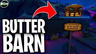 ATTERRIR A BUTTER BARN FORTNITE EMPLACEMENT BUTTER BARN GUIDE DES DÉFI SAISON 5 DE FORTNITE BATTLE [upl. by Enigroeg16]