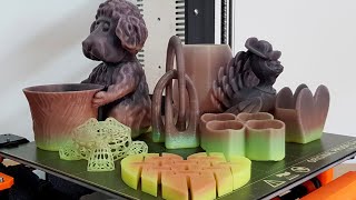 Color Changing Filament  Amolen Thermochromic PLA [upl. by Aryek]