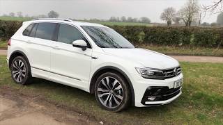 Volkswagen Tiguan RLine 4motion DSG 2018MY review [upl. by Meridith]