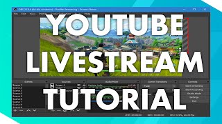 Wie streamt man auf YouTube  YouTube Livestream einrichten  YouTube Stream Tutorial German [upl. by Acinomaj]