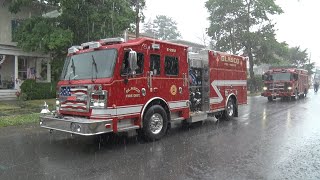 2024 Hudson Valley Firefighters Parade  SaugertiesNY 62224 [upl. by Aiuqcaj]