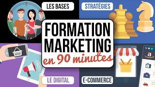 Formation marketing  cours marketing complet gratuit tuto marketing [upl. by Coombs332]