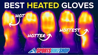 The best 5 HEATED motorcycle gloves  Sportsbikeshop [upl. by Akinor]