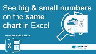 Create Secondary Axis in Excel 2007 graphs to see big amp small numbers [upl. by Epuladaug]