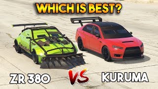 GTA 5 ONLINE  ZR 380 VS KURUMA ARMORED WHICH IS BEST [upl. by Jamel]