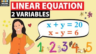 Linear Equations in Two Variables in Math [upl. by Euseibbob]